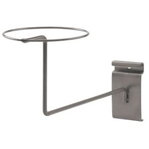 Exhibición de sombrero de acero crudo Boutique para rejilla de alambre 8-58 “x 10-34″ x 3” H Exhibición de sombrero de acero crudo Boutique para rejilla de alambre 8-58 “x 10-34″ x 3” H