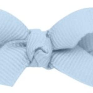 Wee Ones Lazo clásico de grogrén para niñas (envoltura de nudos), color azul milenio Wee Ones Lazo clásico de grogrén para niñas (envoltura de nudos), color azul milenio
