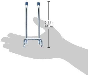 CRAWFORD PROD DIV OF JARDEN SAFETY 14444 Gancho de clavija de doble brazo, 4 pulgadas, paquete de 2