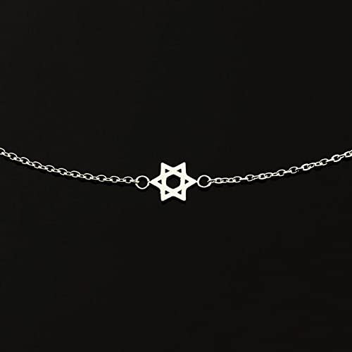 star of david, jewish jewelry, jewish bracelet, bracelet, magen david, bat mitzvah gift, star bracelet, judaica jewelry, jewish, judica (Gold)
