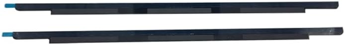 ICTION Nueva pantalla LCD Trim Bisel Front Cover Logo Glass Reemplazo para MacBook Pro 13.3 ” A1706 A1708 A1989 A2159 A2289 A2251 A2338 (Plata)