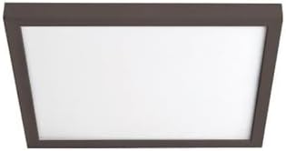 WAC Lighting, Cuadrado 11in LED Energy Star Montaje empotrado 3500K en bronce
