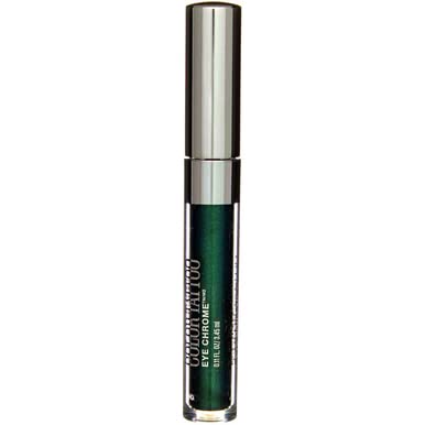 Maybelline New York Color Tattoo Eye Sombra cromada, esmeralda eléctrica, 1 unidad