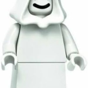 Lego Town Ghost Minifigura del set 10273 Casa encantada Minifig de Halloween Lego Town Ghost Minifigura del set 10273 Casa encantada Minifig de Halloween