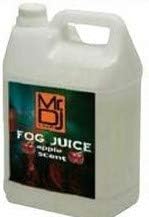 Paquete con 4 artículos Líquido de jugo de niebla de MR DJ para zumo de nieblahumomáquina de recarga de líquido a base de agua