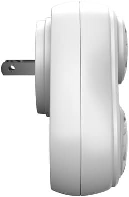 Riddex Trisonic – Repelente ultrasónico de plagas, enchufe con tomas de corriente para uso en interiores, repelente de insectos, repelente de