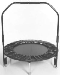 Needak Rebote plegable Hard-Bounce negro con barra estabilizadora – R03-05