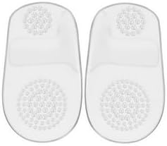 3 pares de almohadillas transparentes para el talón, plantillas de talón de copas para zapatos, cojines de talón de gel autoadhesivos suaves,