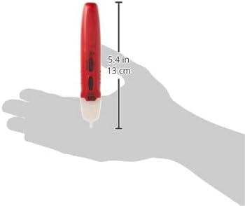 Gardner Bender Probador de voltaje sin contacto de alerta de circuito GVD-3504, indica voltaje de CA 50-600V, patentado, CUL, ETL, rojo