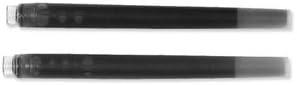 Parker Quink – Cartuchos de tinta permanentes, color negro (5 unidades)
