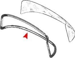 Sello de parabrisas trasero compatible con Mercedes-Benz 190 1964 1965 PC-1005513