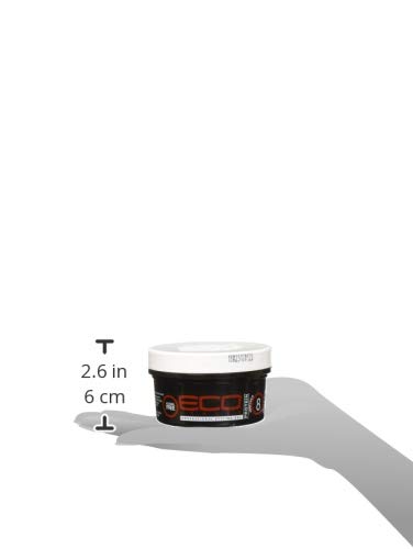 Ecoco Eco Style Gel – Proteína – Sujeción firme – Nutre y fortalece el cabello – Ideal para juegos de rodillos y envolturas – Ayuda a fortalecer y