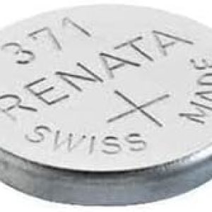 Renata – Batería para reloj Renata 371 o SR 920 SW 1,5 V (1 Batería, 371 o SR 920 SW) Renata – Batería para reloj Renata 371 o SR 920 SW 1,5 V (1 Batería, 371 o SR 920 SW)