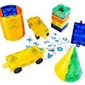 Mag-Genius – Juego de azulejos magnéticos de regalo perfecto, viene con todas las nuevas adiciones, incluye 3 autos, 20 azulejos magnéticos para Mag-Genius – Juego de azulejos magnéticos de regalo perfecto, viene con todas las nuevas adiciones, incluye 3 autos, 20 azulejos magnéticos para