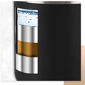 Taza de café aislada de acero inoxidable de 14 onzas, caliente y fría, con tapa deslizante a prueba de fugas, perfecta para café caliente y té para
