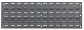 Global Industrial Panel de pared con listones sin contenedores, 36×12, acero aleado, estante de almacenamiento