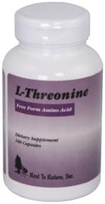 L-treonina 500 mg 100 cápsulas