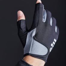 Gill Deckhand Guantes de vela  Dedos largos con dedos expuestos y pulgar  Protección solar UV 50+ y repelente al agua