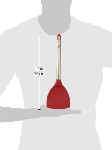 Cuisipro Wok Turner de silicona, 12.5 pulgadas, rojo