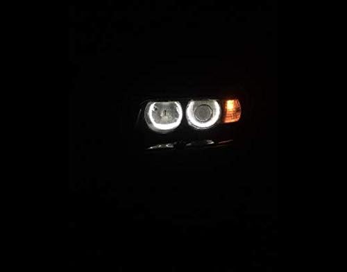 7000k blanco CCFL Angel Eyes Halo Anillos para BMW E36 E38 E39 E46 con proyector Pre-facelift libre de errores