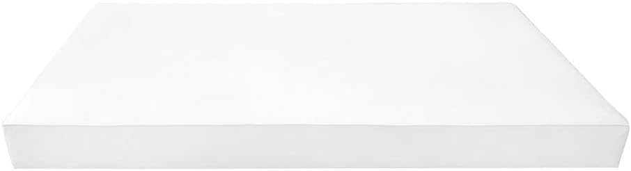 *Solo funda*-Estilo 5 Fundas de almohada para colchón de sofá cama al aire libre con ribete de tubería tamaño individual XL – AD106