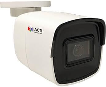 Acti A314 6MP Mini Bullet IP Cámara de seguridad con DN, visión nocturna IR, WDR extremo, SLLS, lente fija PoE
