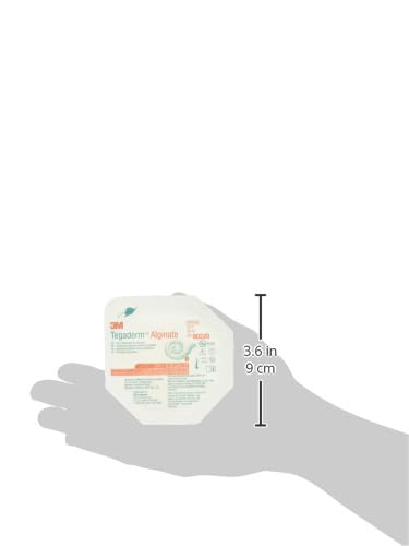 3M Tegaderm – Apósito de alginato de alta gelificación, 90220, 1 in x 2 in, vendaje estilo cuerda, 5cartón, 4 cartones por caja