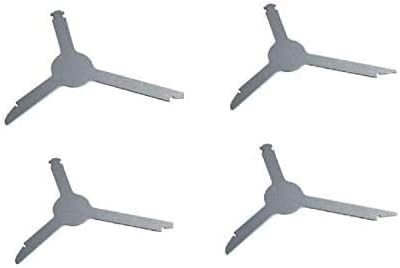 2 pares (4 herramientas) Herramienta de eliminación de estéreo del coche para quitar radio de fábrica OEM para radios selectos Audi VW Volkswagen