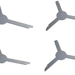 2 pares (4 herramientas) Herramienta de eliminación de estéreo del coche para quitar radio de fábrica OEM para radios selectos Audi VW Volkswagen 2 pares (4 herramientas) Herramienta de eliminación de estéreo del coche para quitar radio de fábrica OEM para radios selectos Audi VW Volkswagen