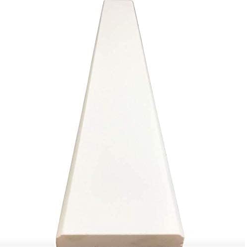 Sillín de umbral de piso de mármol blanco sólido pulido, para acera de ducha, protector contra salpicaduras de tocador de baño, alféizar de ventana,