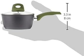 Bialetti Simply Italian – Sartén antiadherente cubierta, 1.9 cuartos de galón, multicolor