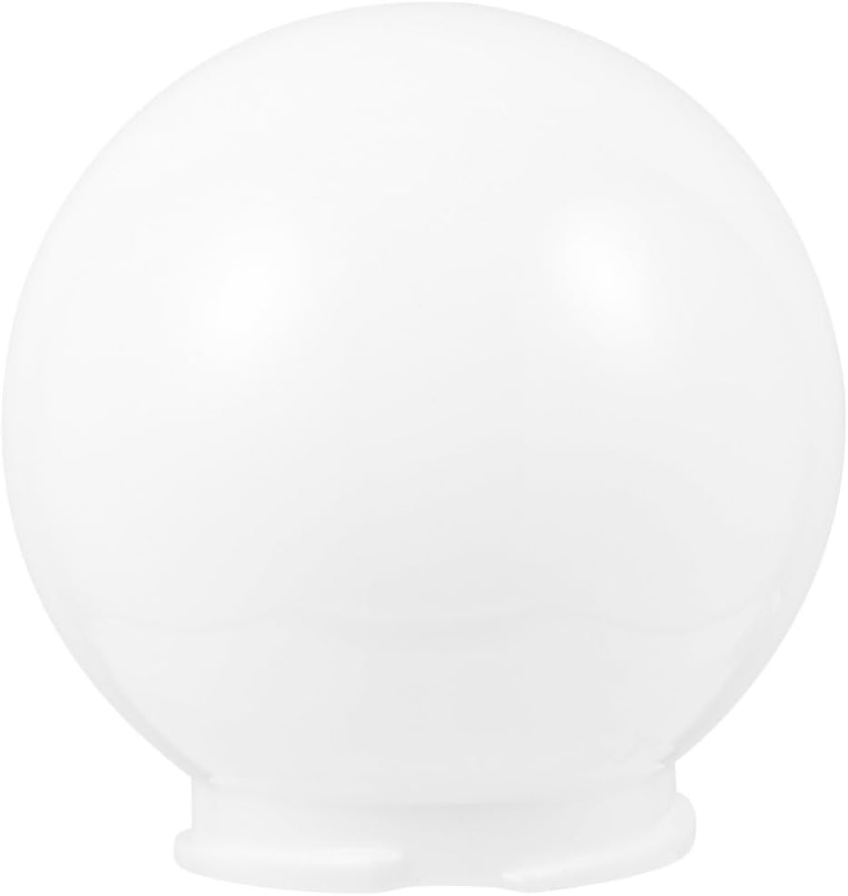 DOITOOL Lámpara de ventilador de techo de repuesto de acrílico transparente para lámparas de 4.7 in de acrílico de repuesto para lámpara de globo,