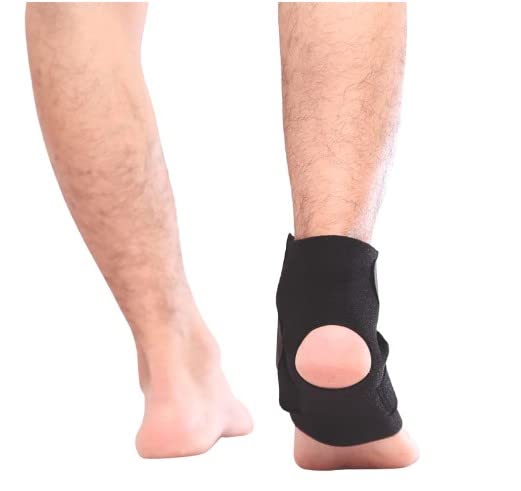 2activelife Tobillera ajustable, material de nailon transpirable, súper elástico y cómodo, adecuado para deportes (negro, pequeño)