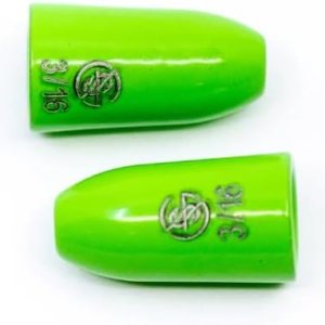Googan Squad Pesas de gusano de tungsteno de la serie verde, Googan Green, 316oz, GTW-316-GG Googan Squad Pesas de gusano de tungsteno de la serie verde, Googan Green, 316oz, GTW-316-GG