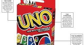 MUESO Juego de cartas UNO (paquete de 2) Juego de cartas Uno para 7 años y más para adultos, juego de 108 cartas