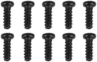 LAEGENDARY Piezas de repuesto de coches RC a escala 112 para camión Onyx Tornillo de cabeza redonda 2.3×6 – Número de pieza – ON-1013-10 piezas