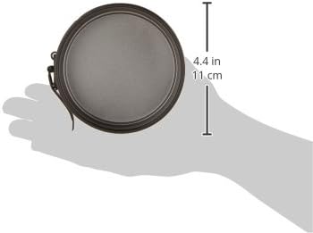 Cuisinart 086279084958 Mini-Metal-Bakeware, molde de forma de resorte, aleación de acero (paquete de 2)