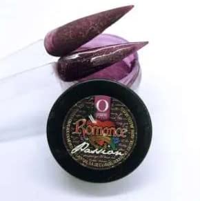 Organic Nails acrílico PASIÓN polvo 14grms tarro polímero diseño mezcla