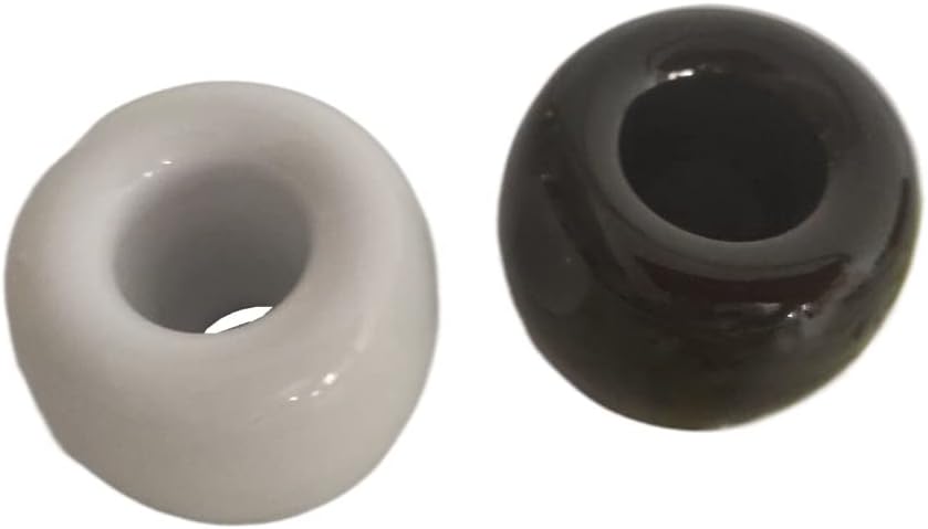 Mini soportes de cerámica para cepillos de dientes, 2 unidades, soporte para lápices de afeitar, soporte para cepillos de dientes para encimeras de