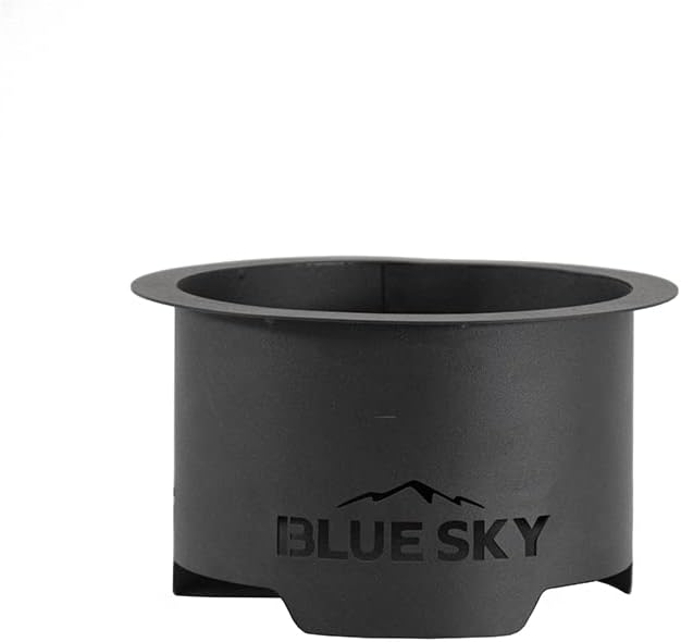 Blue Sky Outdoor Living Pike – Fogata portátil ultra portátil, sin humo, con bolsa de transporte, color negro