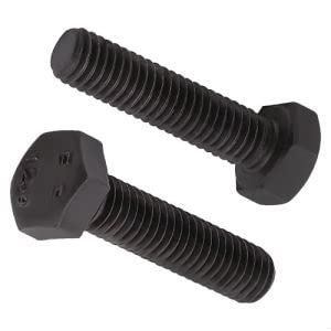 M10-0.059 x 1.378 in (10 piezas) Perno de cabeza hexagonal negra, grado 12.9 Perno hexagonal de acero de aleación de rosca completa, DIN933 M10-0.059 x 1.378 in (10 piezas) Perno de cabeza hexagonal negra, grado 12.9 Perno hexagonal de acero de aleación de rosca completa, DIN933