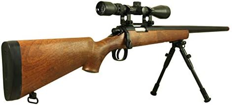 BBTac Rifle de francotirador de airsoft VSR-10 de acción de perno potente pistola de airsoft con alcance de caza y bípod