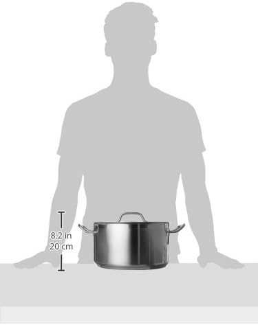 Vollrath Olla Optio de 10 cuartos de galón con tapa