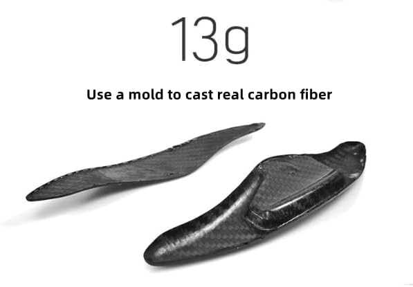 YOUTOOCAR Accesorios de fibra de carbono real para volante, cubierta de extensión de palanca de cambios compatible con Genesis GV70 Genesis G80 RG3