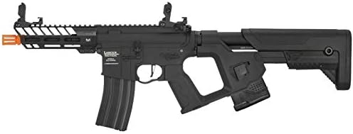 Lancer Tactical Proline Airsoft M4 Gen 2 Enforcer Proline Full Metal con ETU y Mosfet Needletail AEG Airsoft Rifle (negro con FPS bajo)