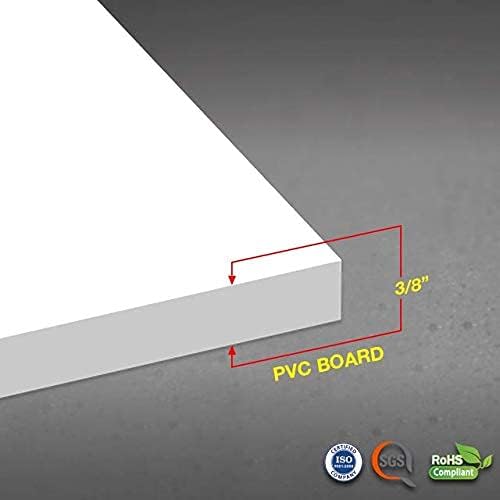 VIMA Avines – Panel decorativo de pared  Tablero de PVC con diseño de valla de pantalla privada, 48 pulgadas de largo x 24 pulgadas de ancho x 38