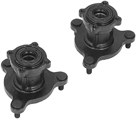 Aramox Buje de rueda para cuatrimoto, 2 unidades, buje de rueda de acero M8x3 para 50 cc-125 cc, ATV Go Kart, Dirt Quad Bike 6 7 8 pulgadas llanta