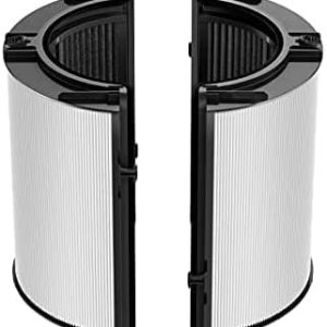 2 en 1 HEPA+filtro de carbono compatible con Dyson HP04 TP04 DP04 PH04 HP09 TP09 HP07 TP07 HP06 TP06, filtro de repuesto HEPA verdadero grado H13 2 en 1 HEPA+filtro de carbono compatible con Dyson HP04 TP04 DP04 PH04 HP09 TP09 HP07 TP07 HP06 TP06, filtro de repuesto HEPA verdadero grado H13
