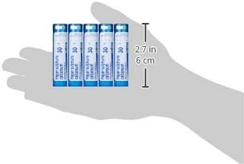 Boiron Hepar Sulphuris Calcareum 30C, medicina homeopática para la tos (paquete de 5)