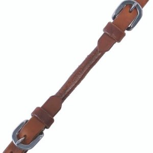 Arnés redondo liso de cuero de búfalo Correa de bordillo para caballo Arnés redondo liso de cuero de búfalo Correa de bordillo para caballo